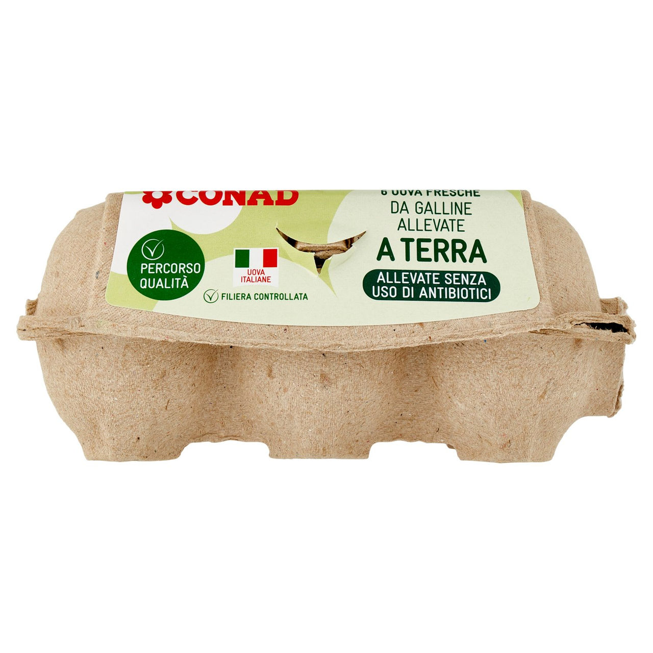 6 Uova Fresche Allevate a Terra Conad online