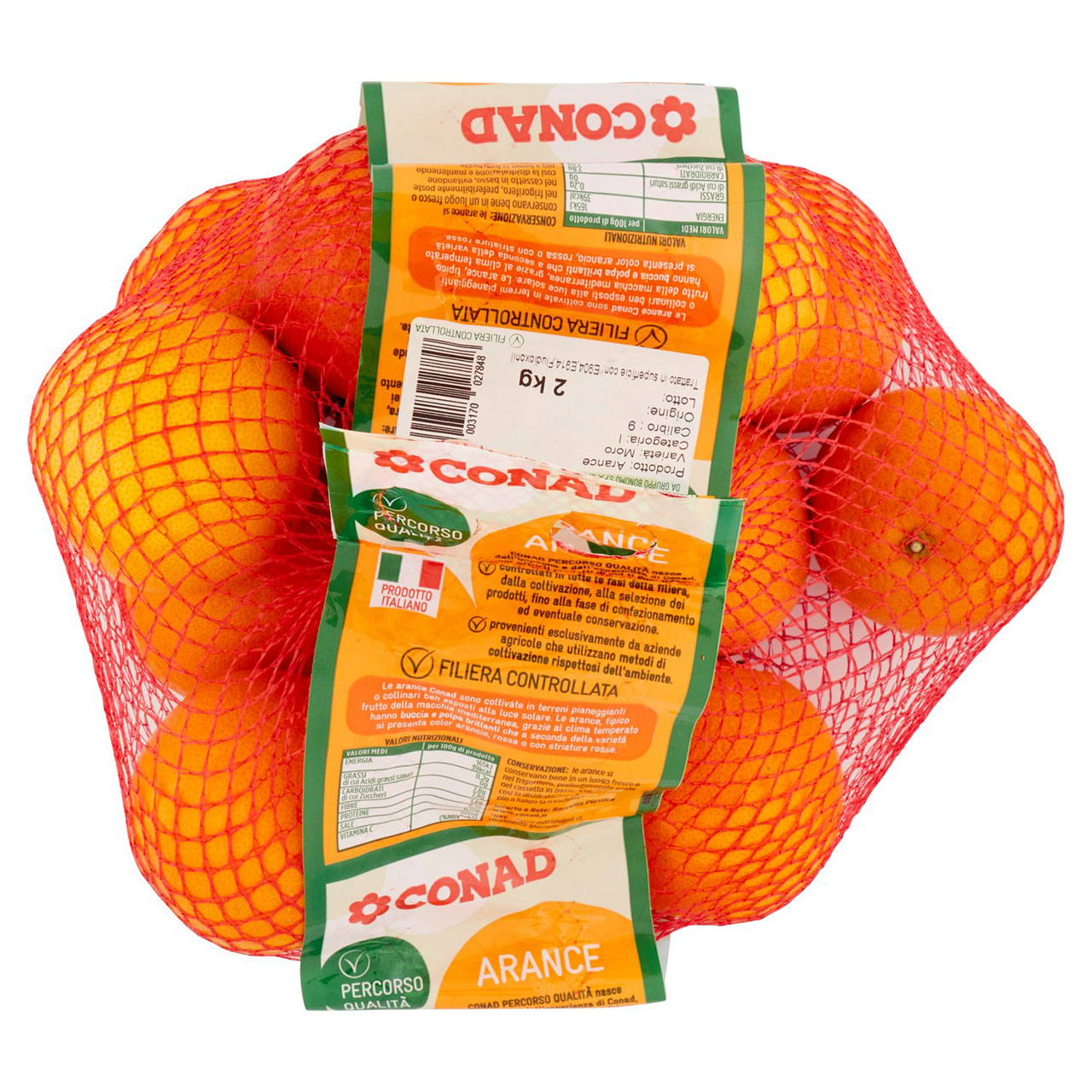 CONAD Percorso Qualità Arance Moro Italia cal. 9 2 kg