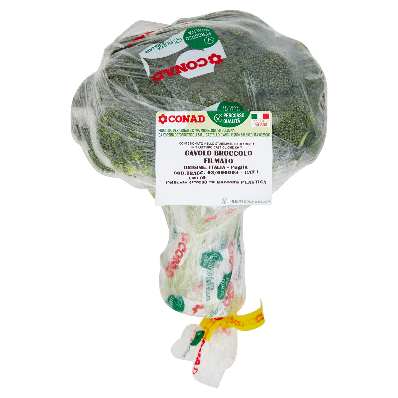 CONAD Percorso Qualità Cavolo Broccolo Filmato Italia