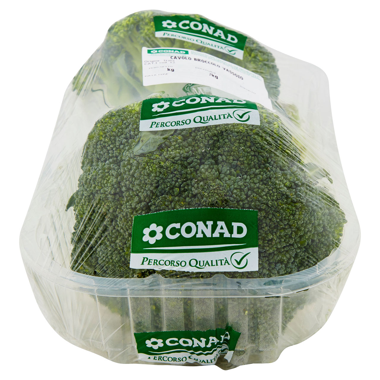 CONAD Percorso Qualità Cavolo Broccolo Vassoio Italia
