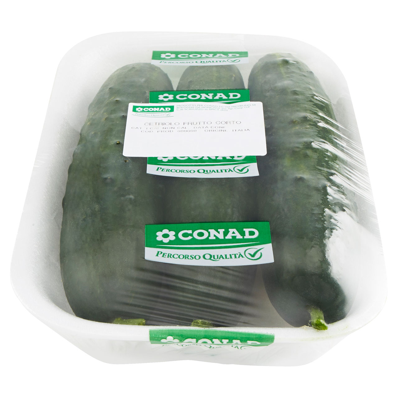 CONAD PERCORSO QUALITÀ Cetriolo Frutto Corto Italia circa 600 g