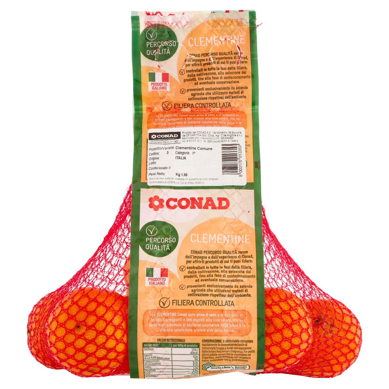 CONAD Percorso Qualità Clementine Italia cal. 3 1 kg