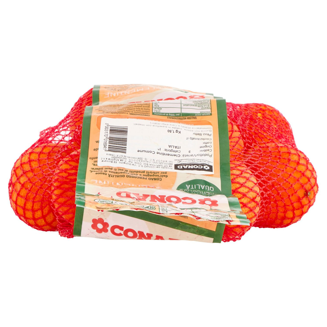 CONAD Percorso Qualità Clementine Italia cal. 3 1,5 kg