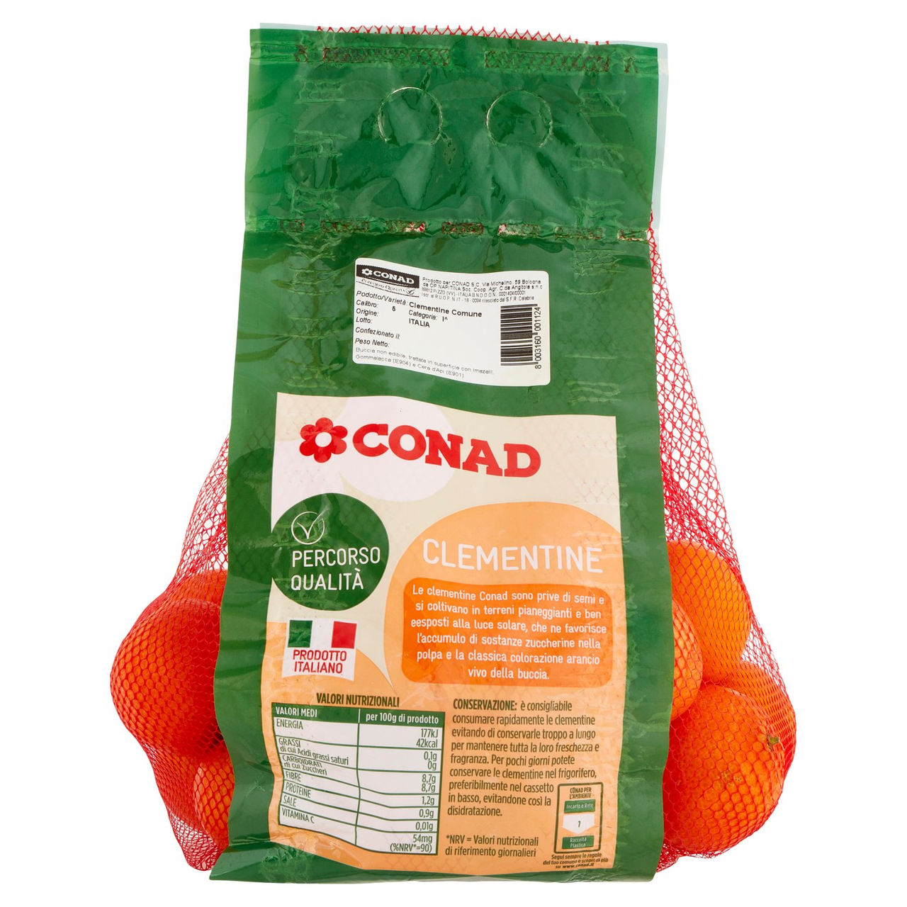 CONAD Percorso Qualità Clementine Italia cal. 5 2 kg