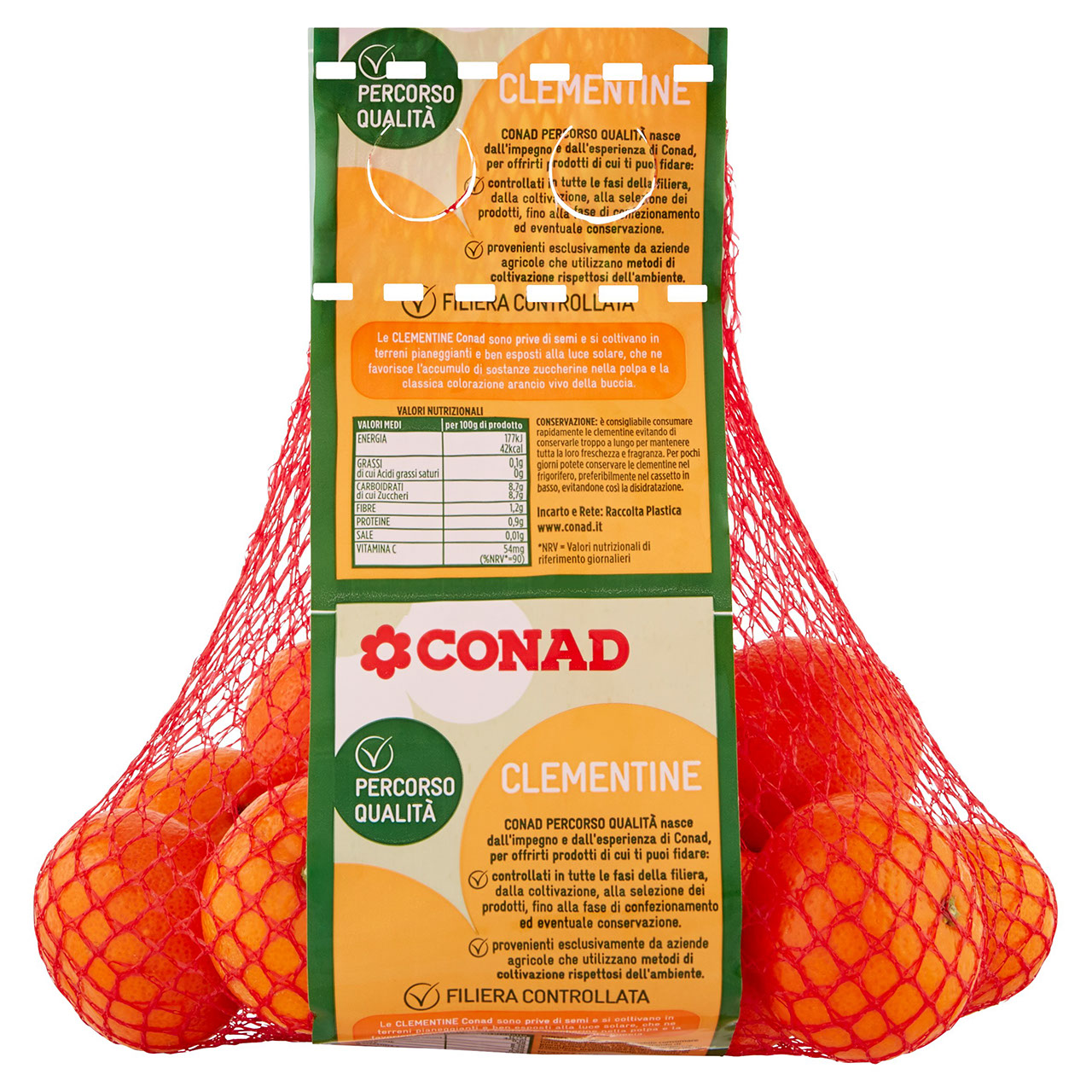 CONAD Percorso Qualità Clementine Spagna cal. 3 (54-64mm) 1 kg