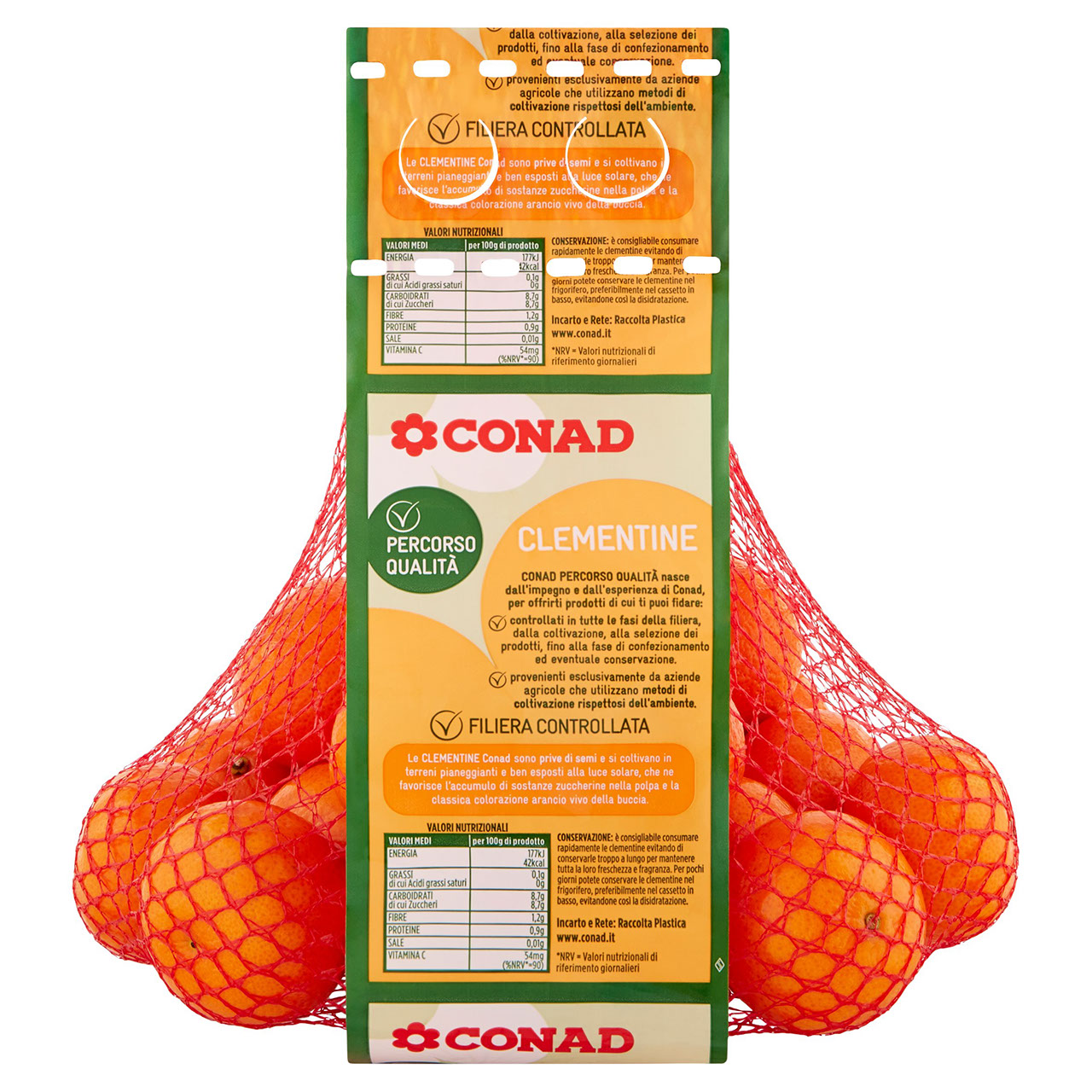 CONAD Percorso Qualità Clementine Spagna cal. 3 (54-64mm) 1,5 kg