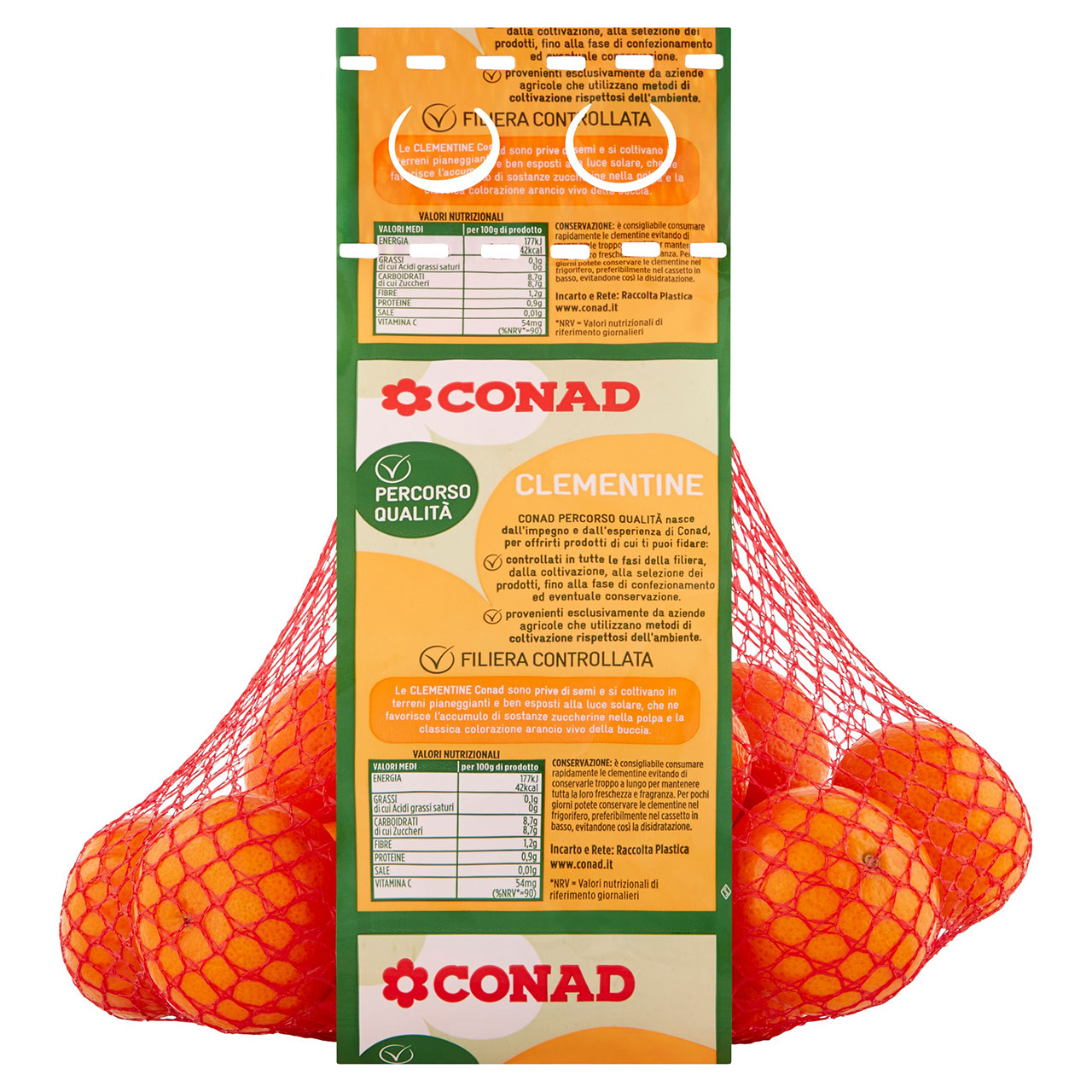 CONAD Percorso Qualità Clementine Spagna cal. 3 (54-64mm) 1,5 kg