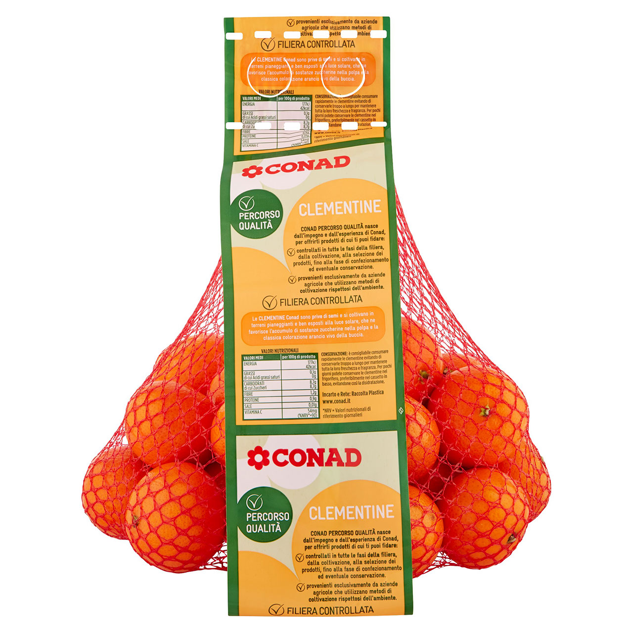CONAD Percorso Qualità Clementine Spagna cal. 4 (50-60mm) 2 kg