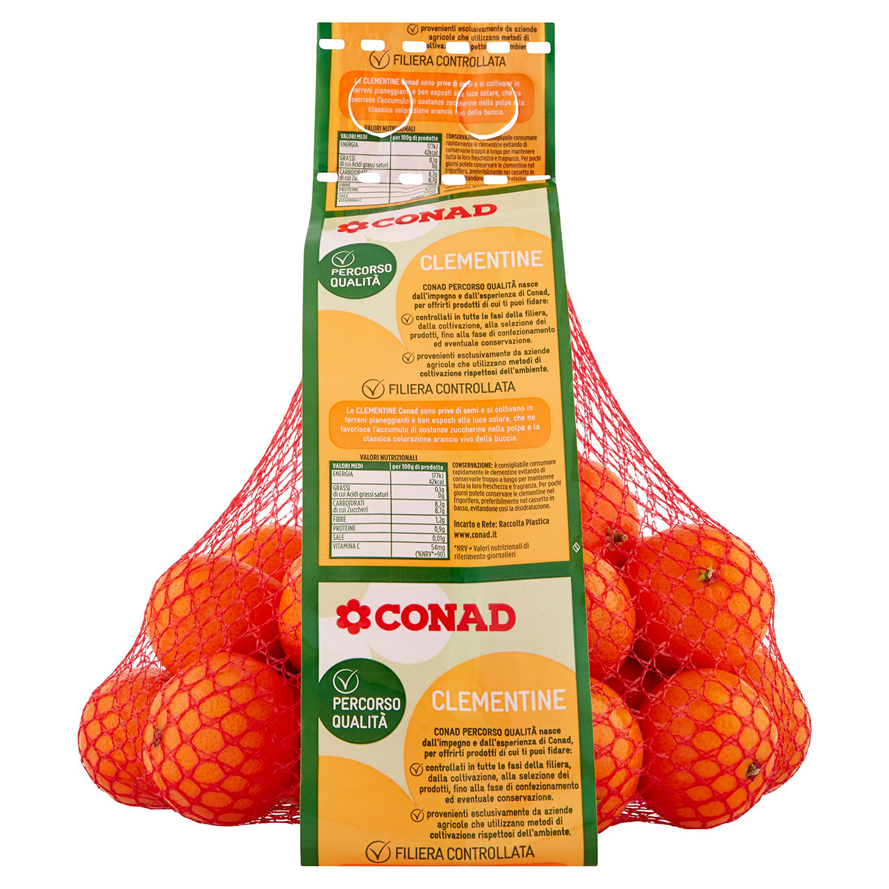 CONAD Percorso Qualità Clementine Spagna cal. 4 (50-60mm) 2 kg