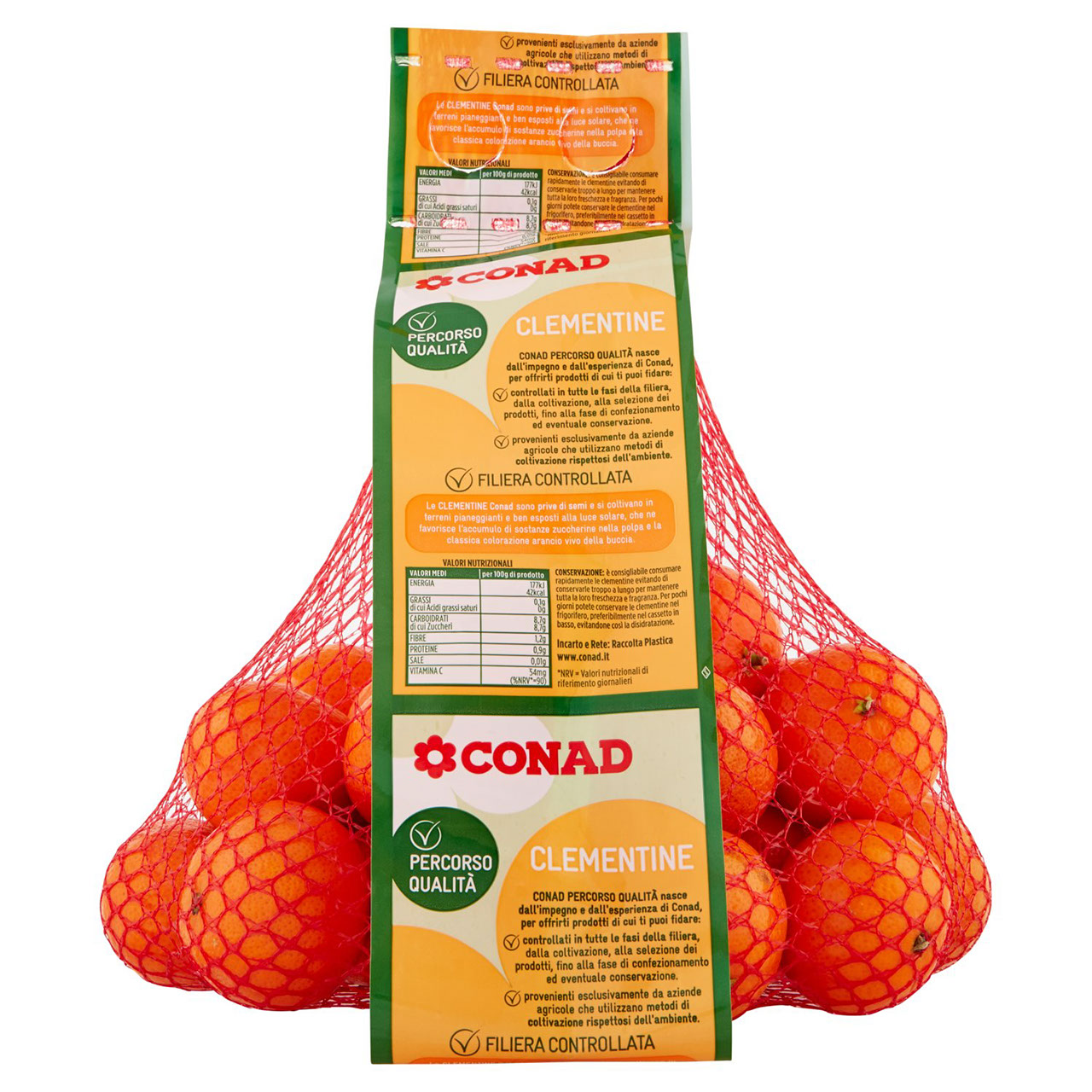 CONAD Percorso Qualità Clementine Spagna cal. 4 (50-60mm) 2 kg