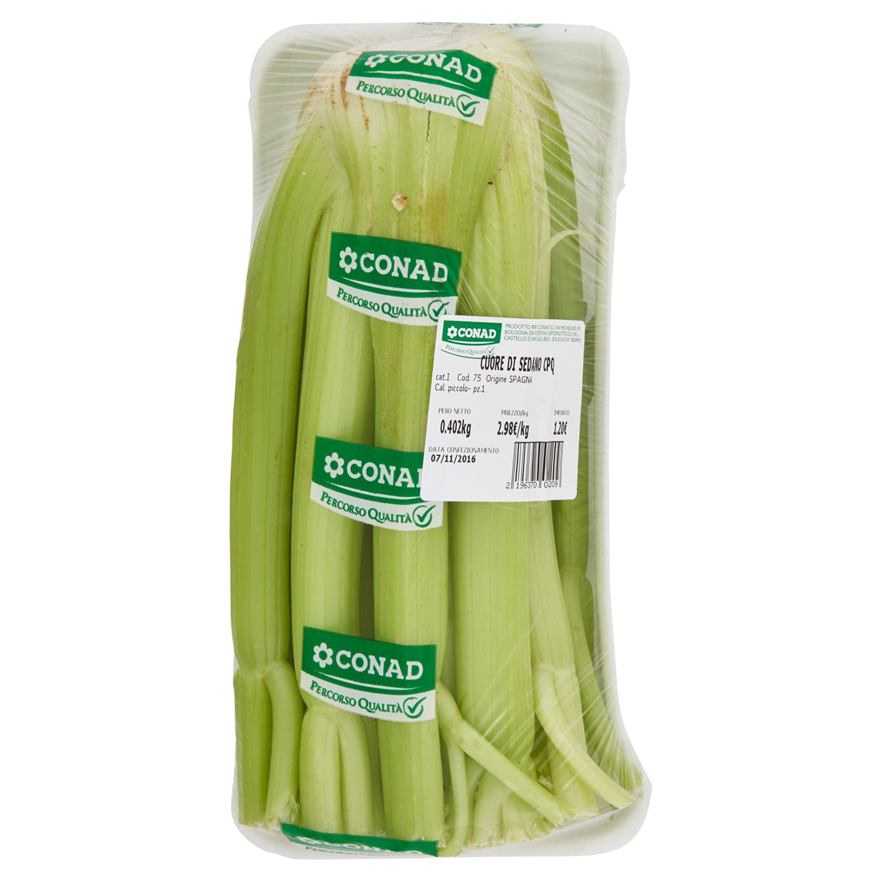CONAD PERCORSO QUALITÀ Cuore di Sedano Spagna cal. piccolo