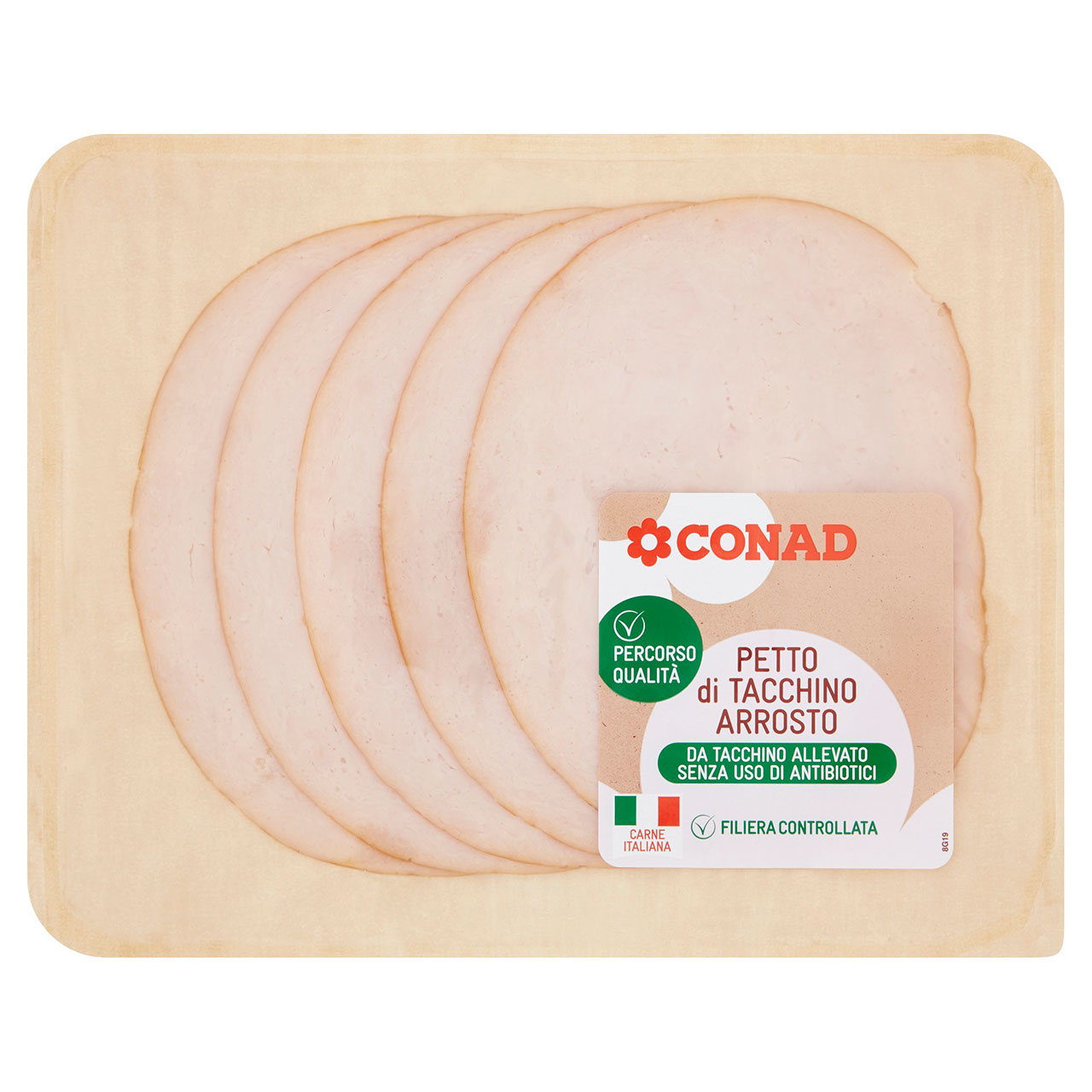 Petto di Tacchino Arrosto 100 g Conad online