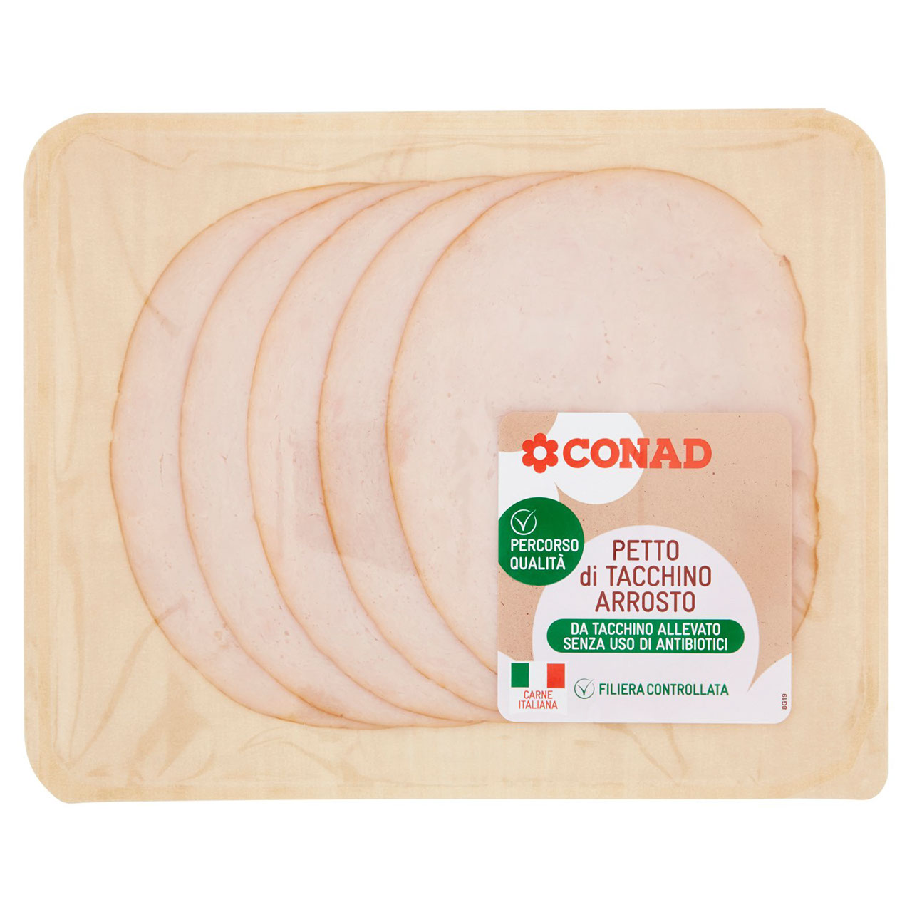 Petto di Tacchino Arrosto 100 g Conad online