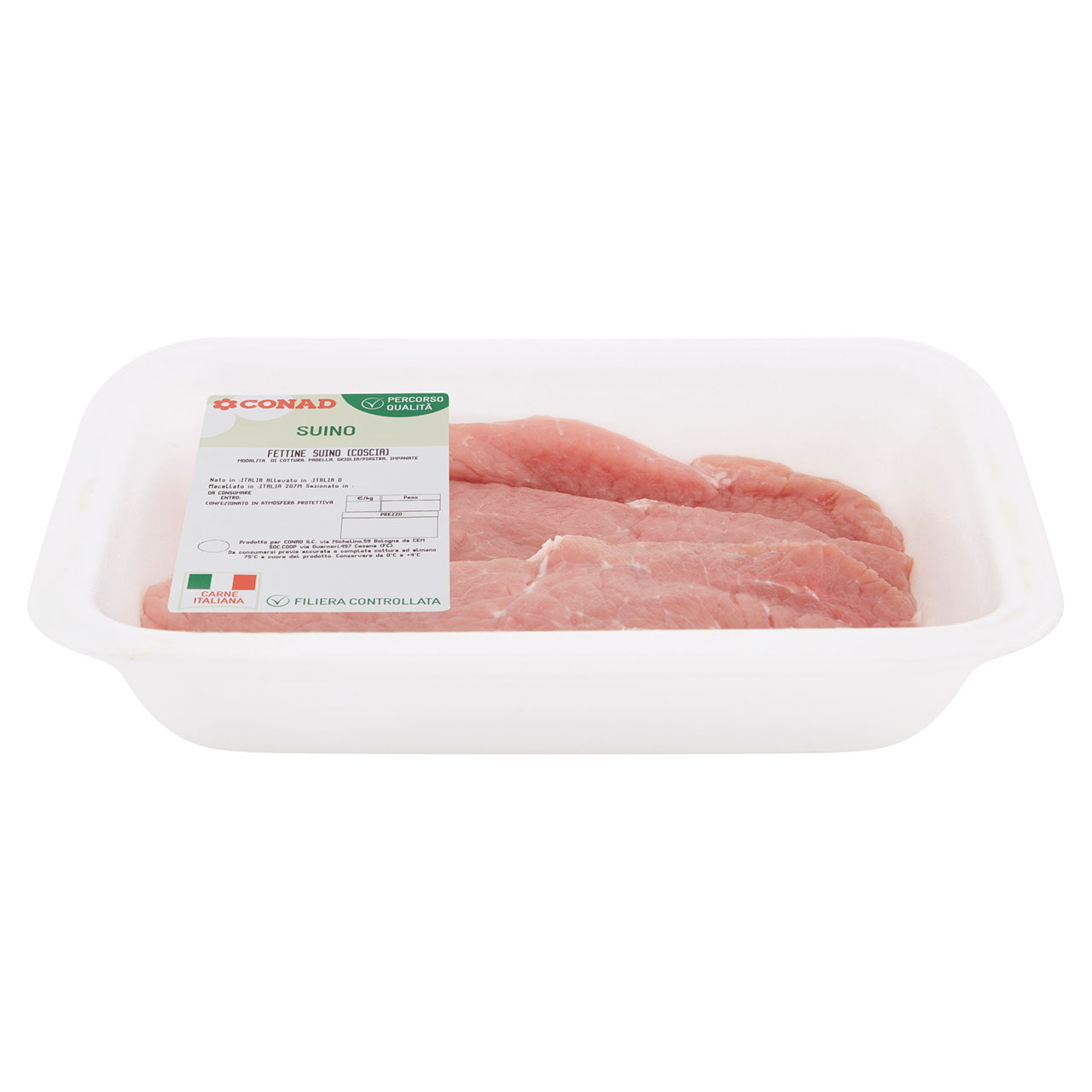 CONAD Percorso Qualità Fettine Suino (Coscia)