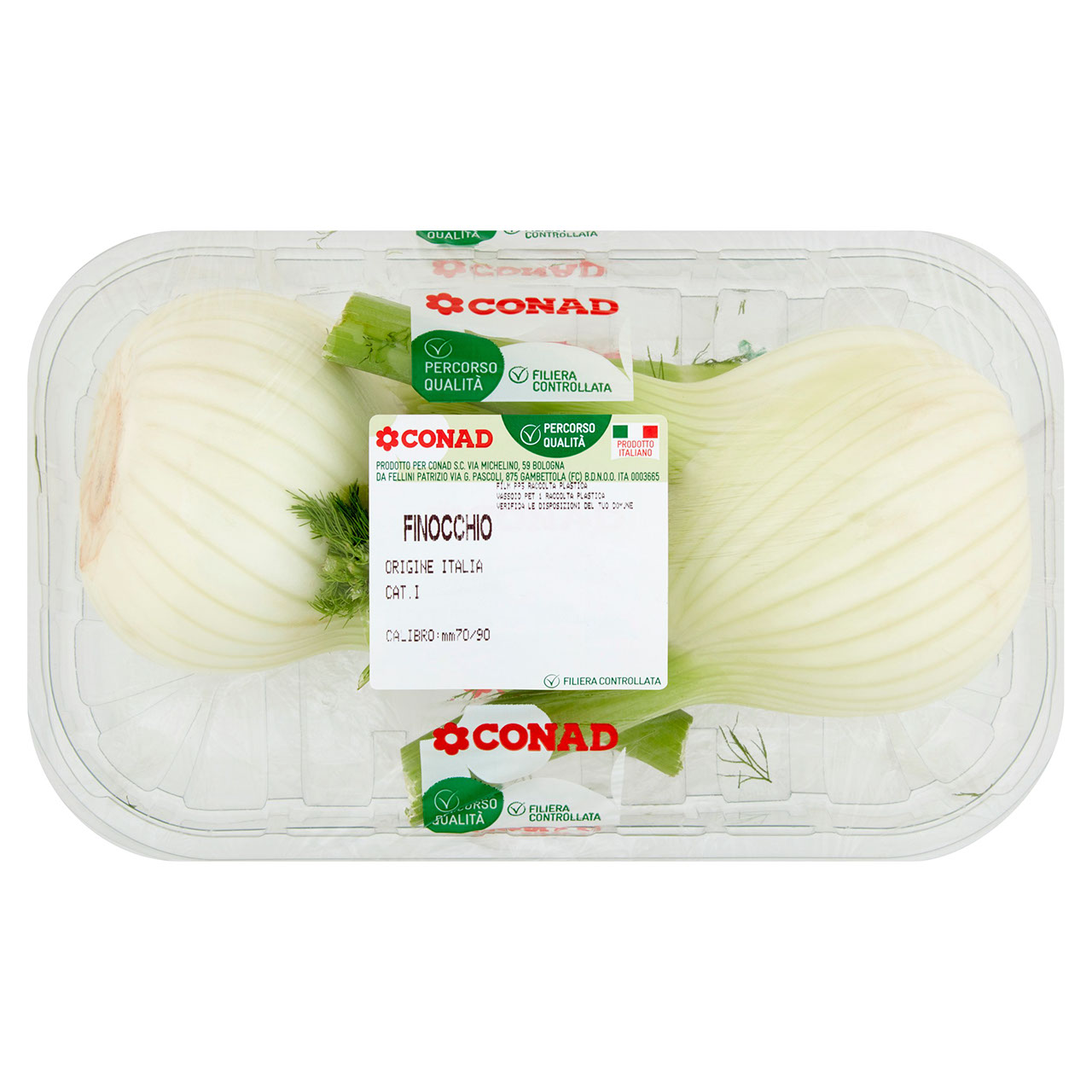 Finocchi Italia cal. 80-100 650 g Conad online