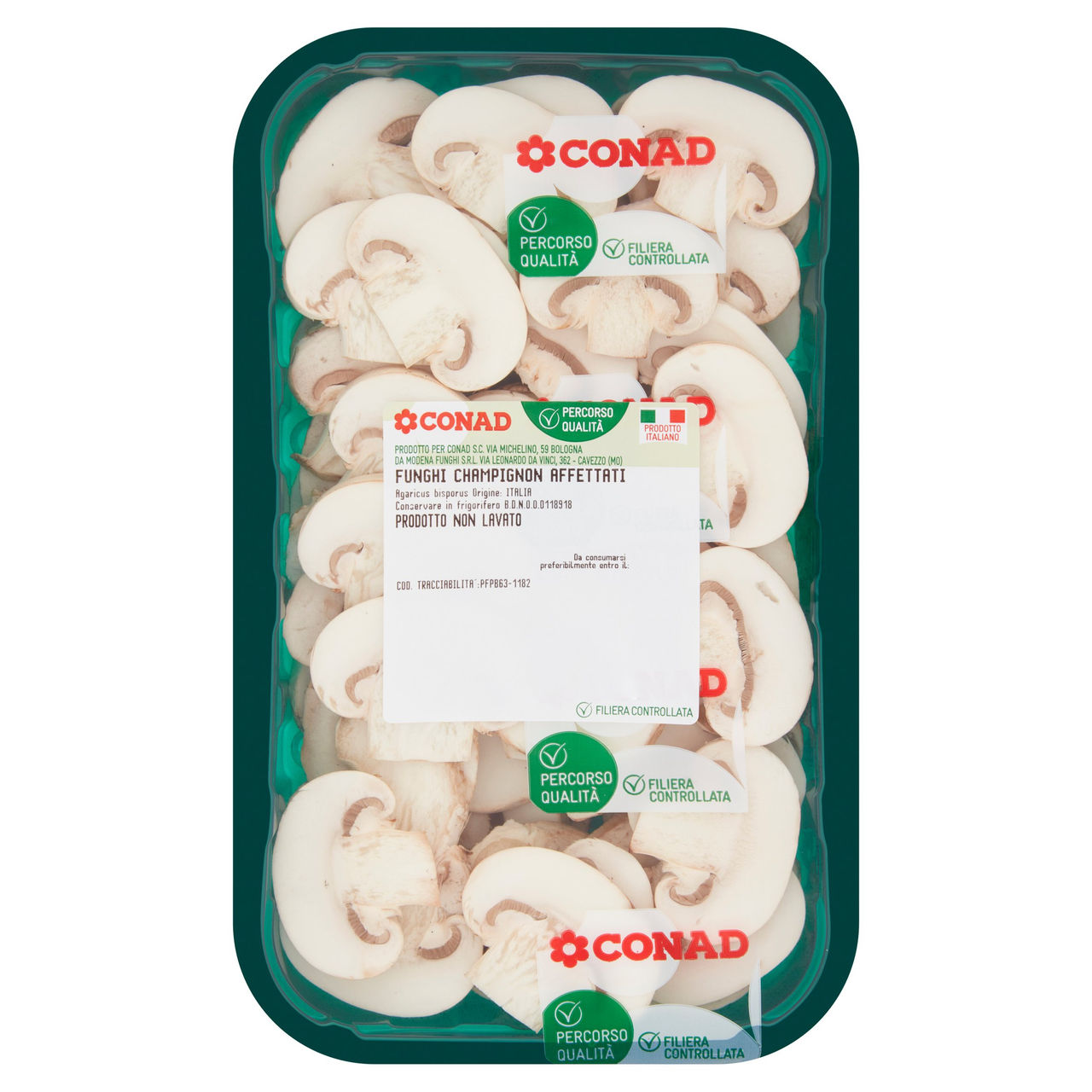 Funghi Champignon Affettati Conad online