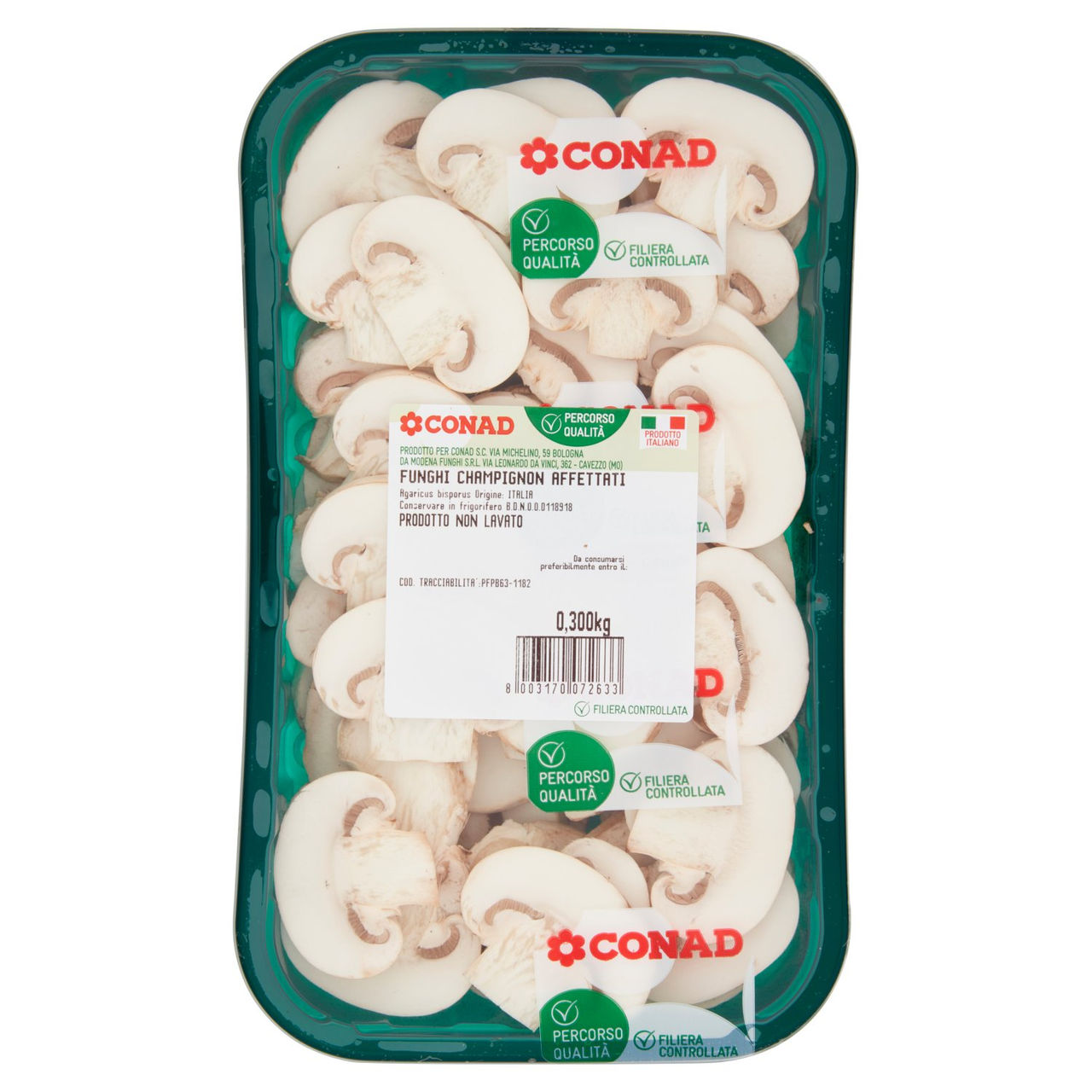 Funghi Champignon Affettati Conad online