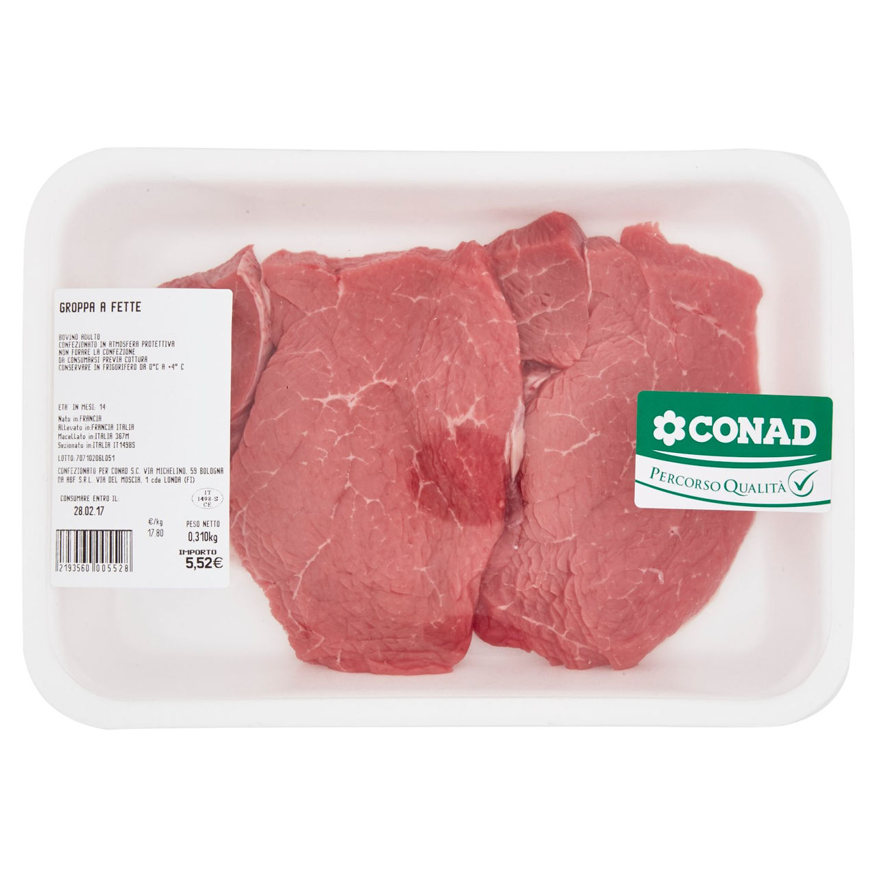 CONAD Percorso Qualità Groppa a Fette