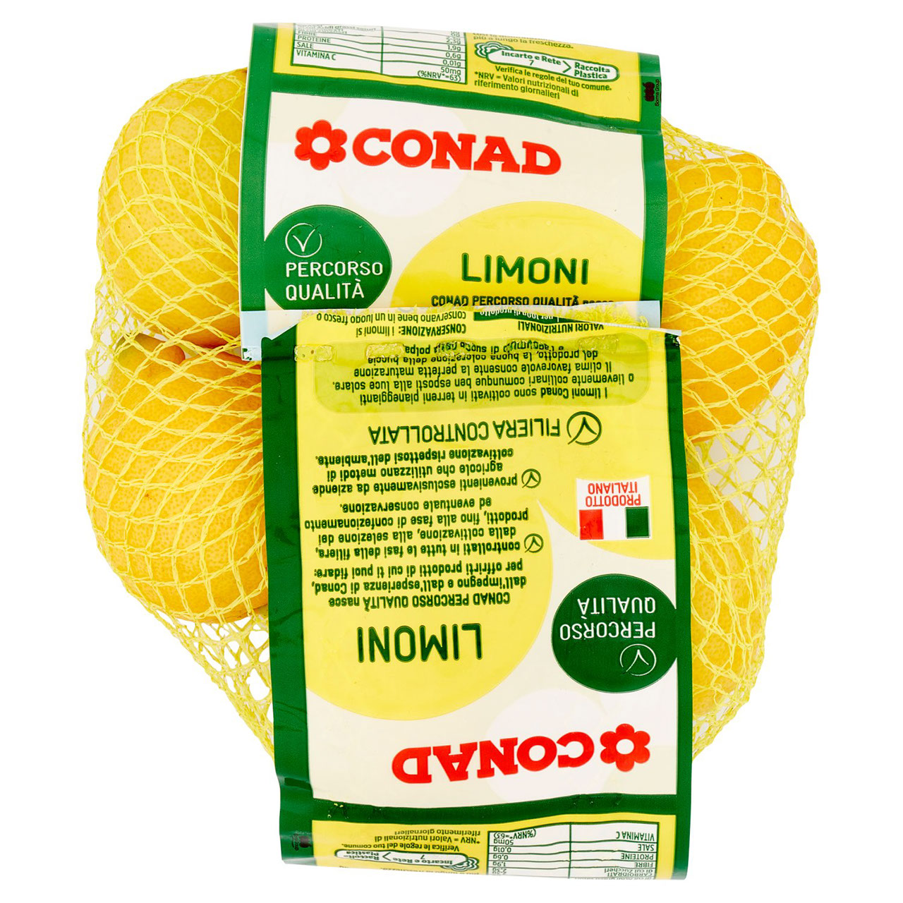 Limoni Femminello 0,500 kg Conad in vendita online