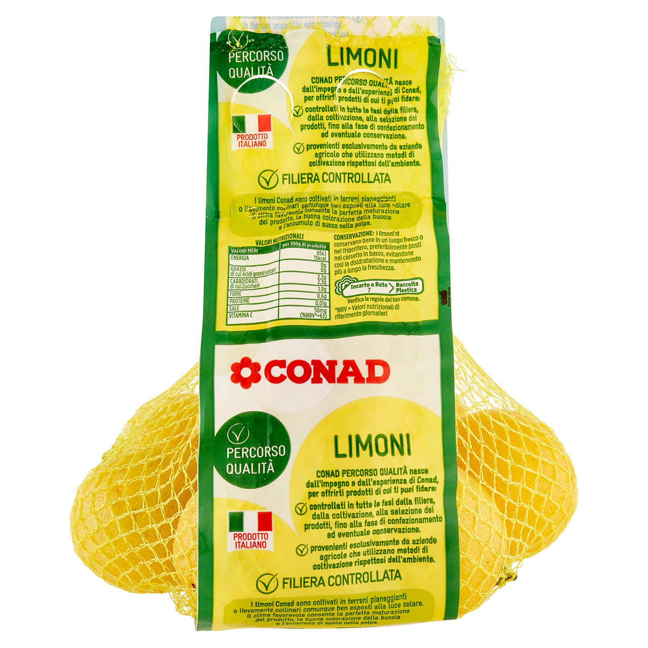 Limoni Femminello 0,700 kg Conad in vendita online