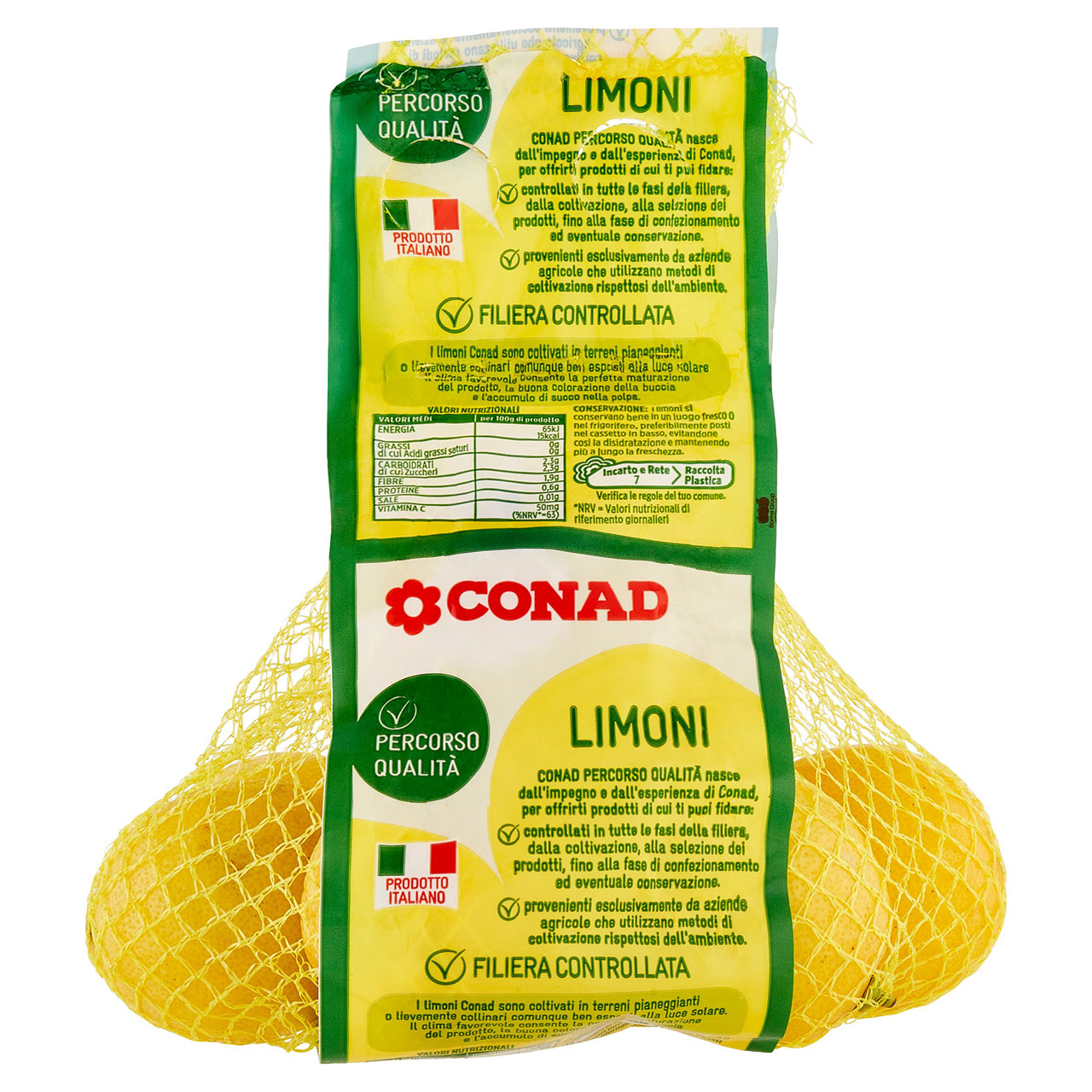 Limoni Femminello 0,700 kg Conad in vendita online