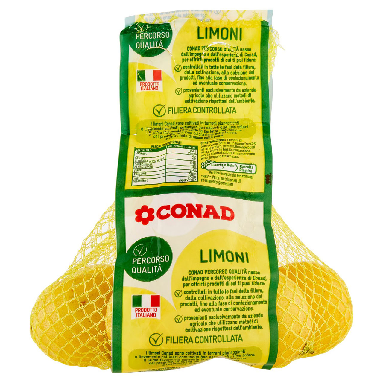 Limoni Femminello 0,700 kg Conad in vendita online