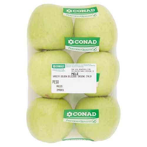 CONAD Percorso Qualità Mele Golden Delicious Italia cal. 75/80