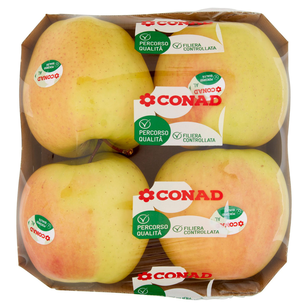 CONAD Percorso Qualità Mele Golden Delicious Italia cal. 80-85 mm 0,900 kg