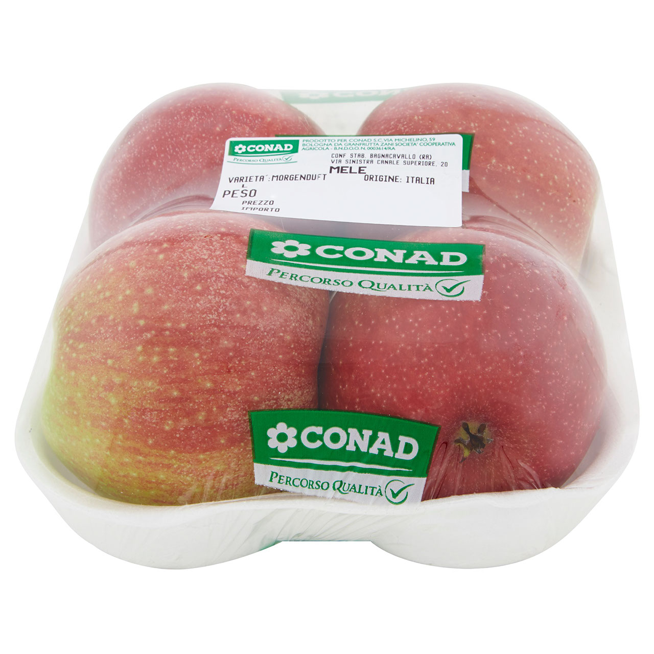 CONAD Percorso Qualità Mele Morgenduft Italia cal. 80/85