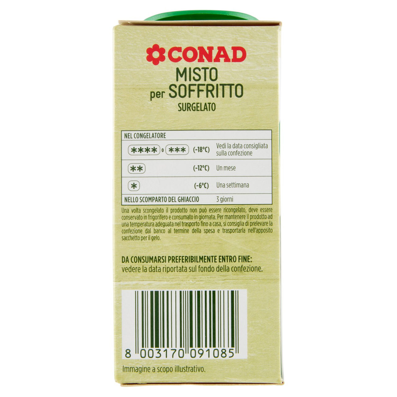 CONAD Percorso Qualità Misto per Soffritto Surgelato 150 g