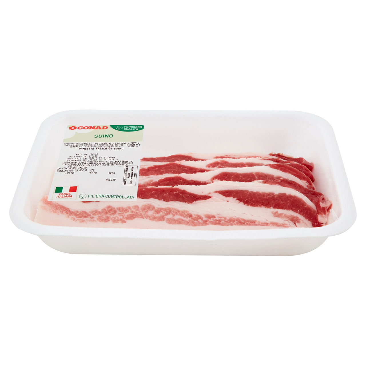 CONAD Percorso Qualità Pancetta Fresca di Suino
