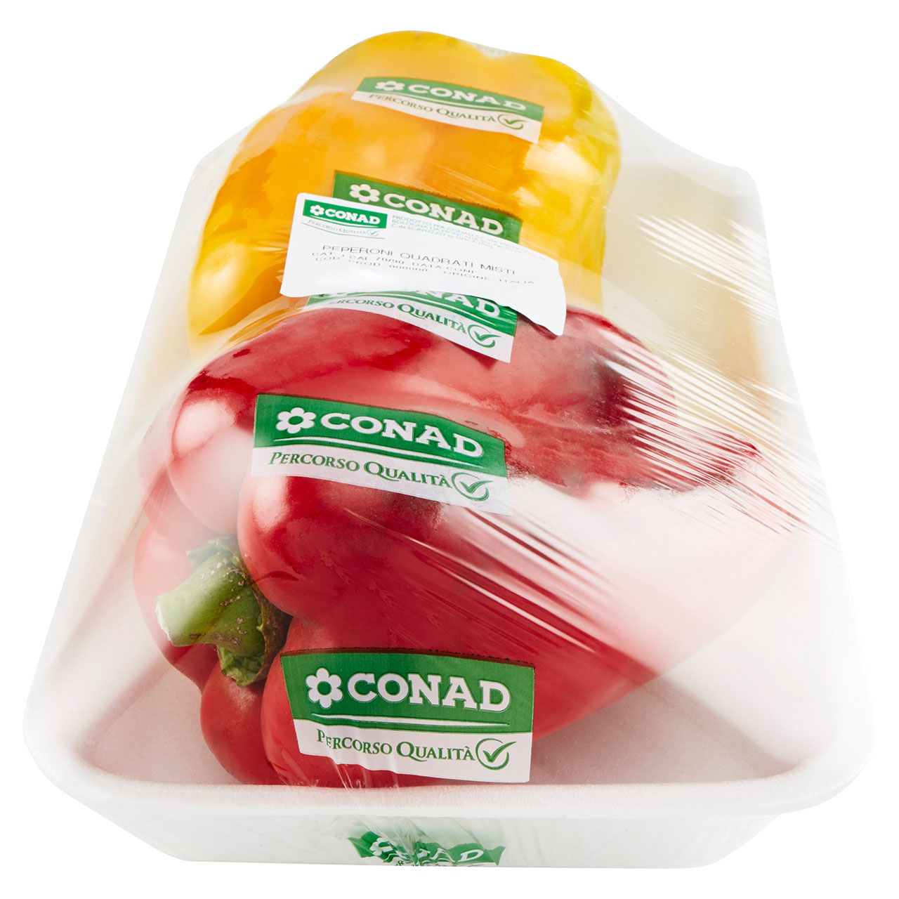 CONAD Percorso Qualità Peperoni Quadrati Misti Italia cal. 70/90