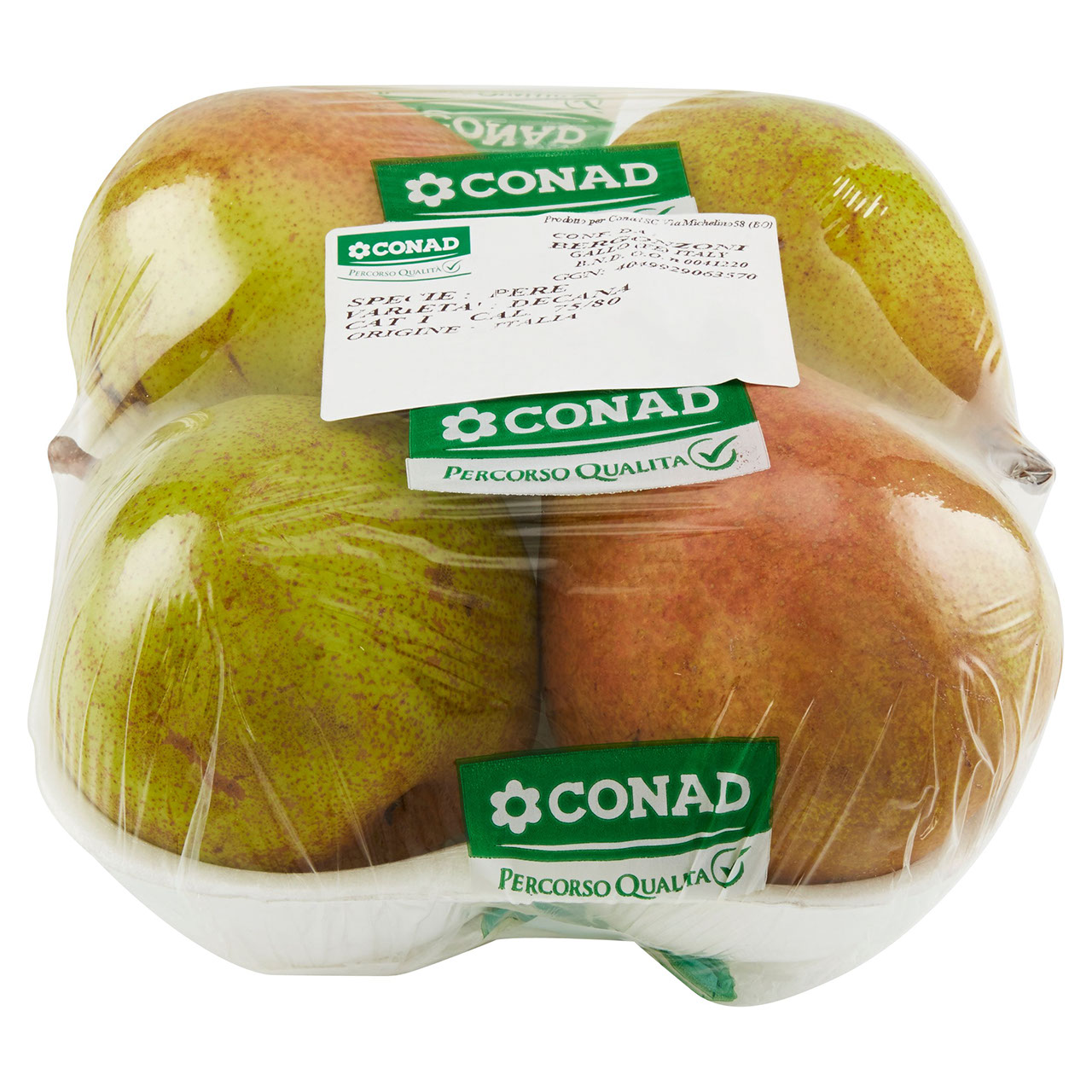 CONAD Percorso Qualità Pere Decana Italia cal. 75/80