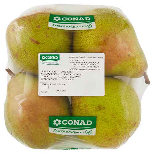 CONAD Percorso Qualità Pere Decana Italia cal. 80/85