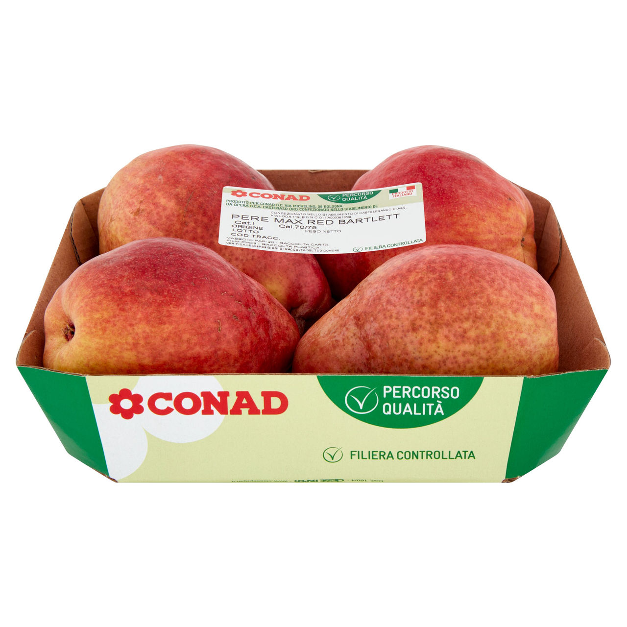 CONAD Percorso Qualità Pere Max Red Barlett Cal. 70/75 0,750 kg