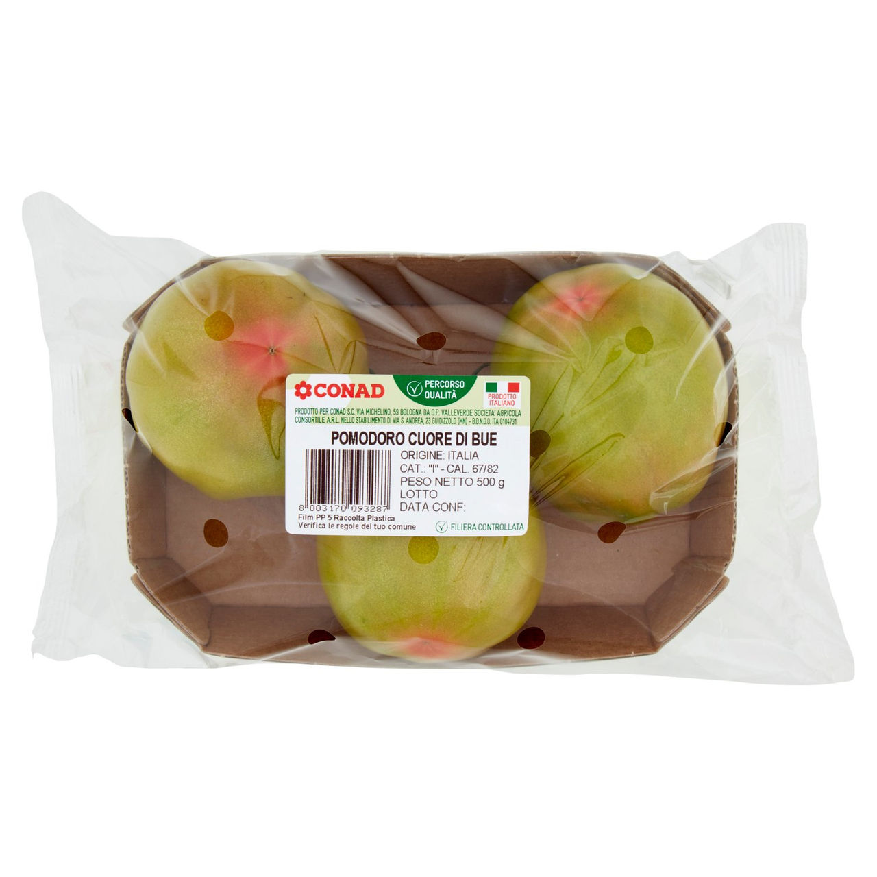 CONAD Percorso Qualità Pomodoro Cuore di Bue Italia Cal. 67/82 500 g