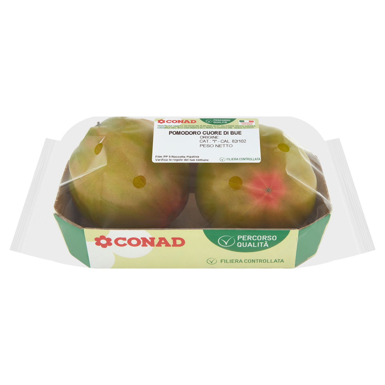 CONAD Percorso Qualità Pomodoro Cuore di Bue Italia Cal. 82/102 500 g