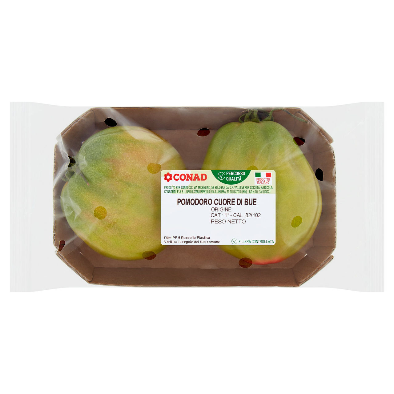 CONAD Percorso Qualità Pomodoro Cuore di Bue Italia Cal. 82/102 500 g