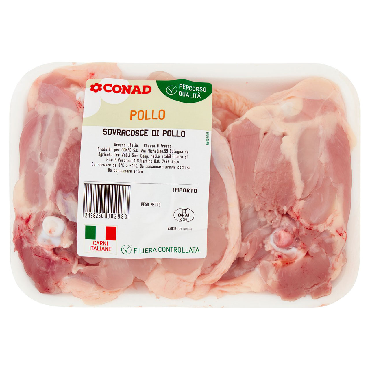CONAD Percorso Qualità Sovracosce di Pollo