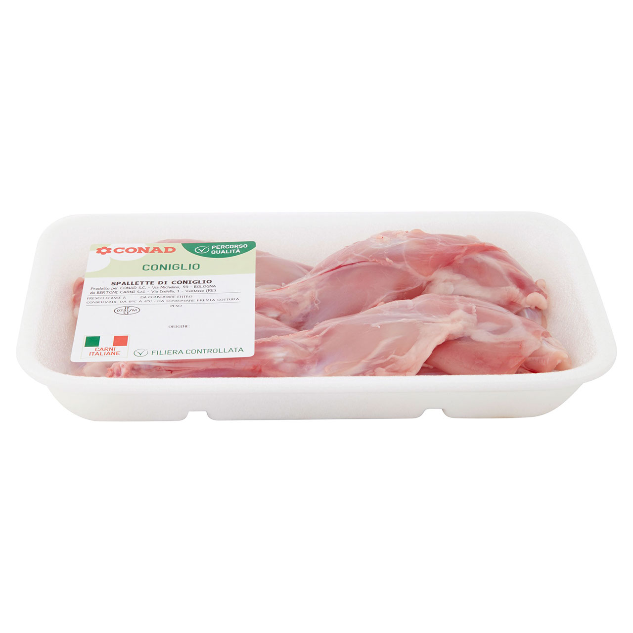 CONAD Percorso Qualità Spallette di Coniglio 0,330 kg