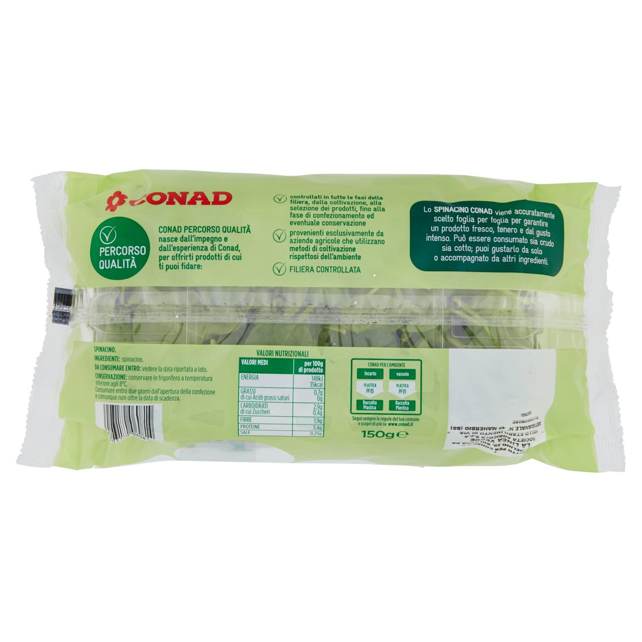 Spinacino 150 g Percorso Qualità Conad