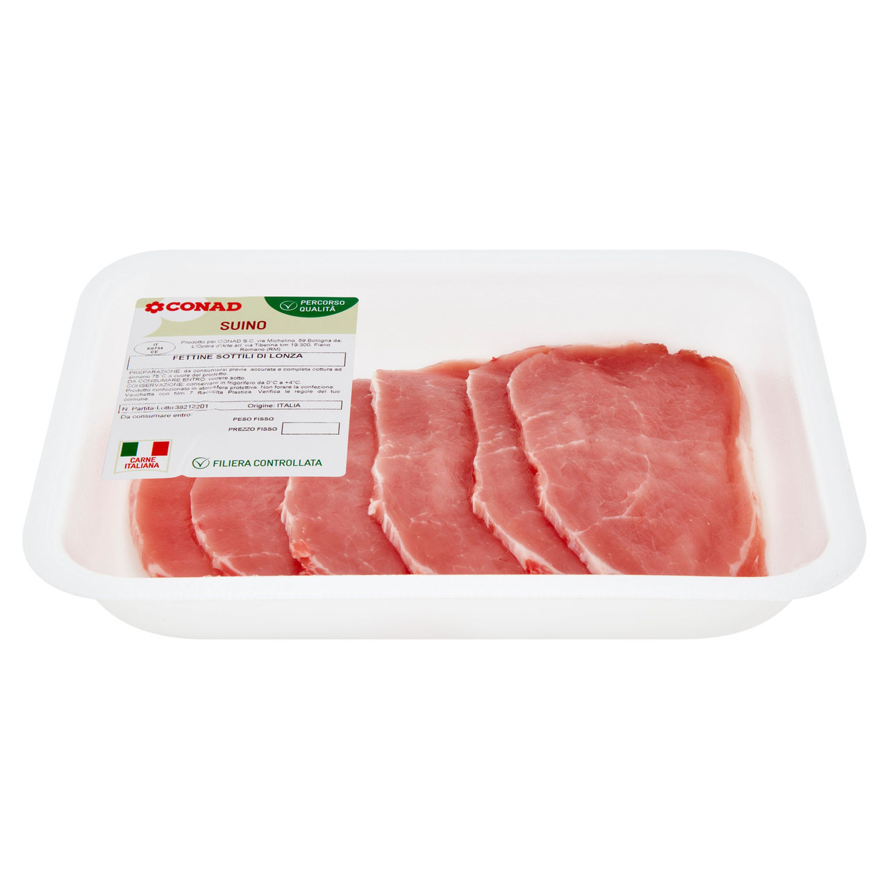 Fettine Sottili di Lonza 0,200 kg Conad online