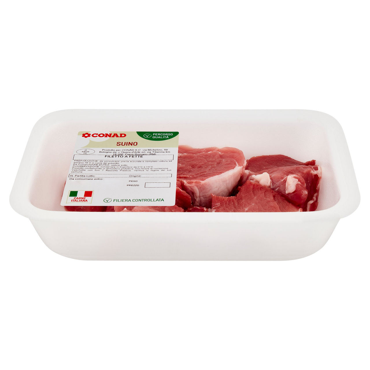 CONAD Percorso Qualità Suino Filetto a Fette