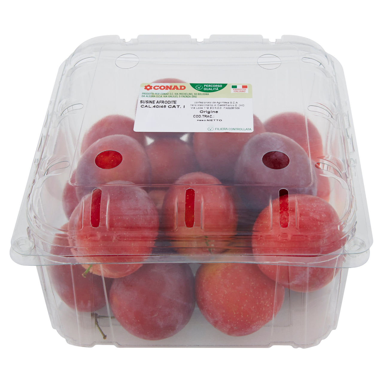 CONAD Percorso Qualità Susine Afrodite Italia cal. 40/45 1 kg