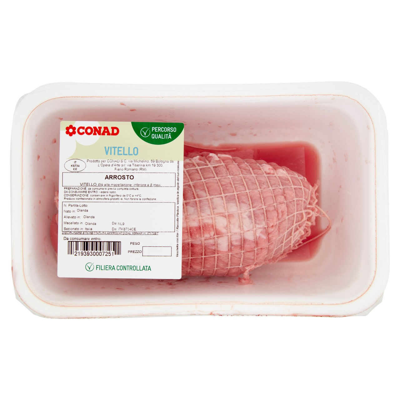 CONAD Percorso Qualità Vitello Arrosto