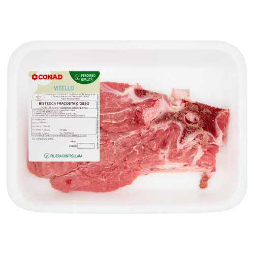 CONAD Percorso Qualità Vitello Bistecca Fracosta c/Osso