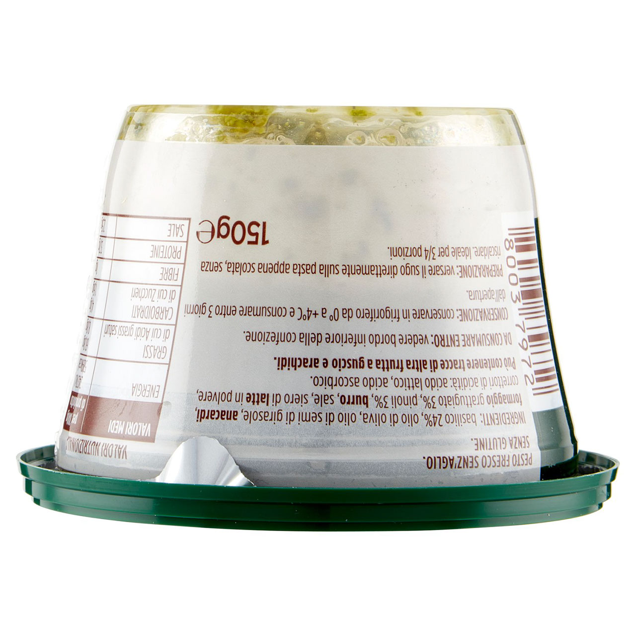 Pesto Fresco alla Genovese Senz'Aglio 150 g Conad