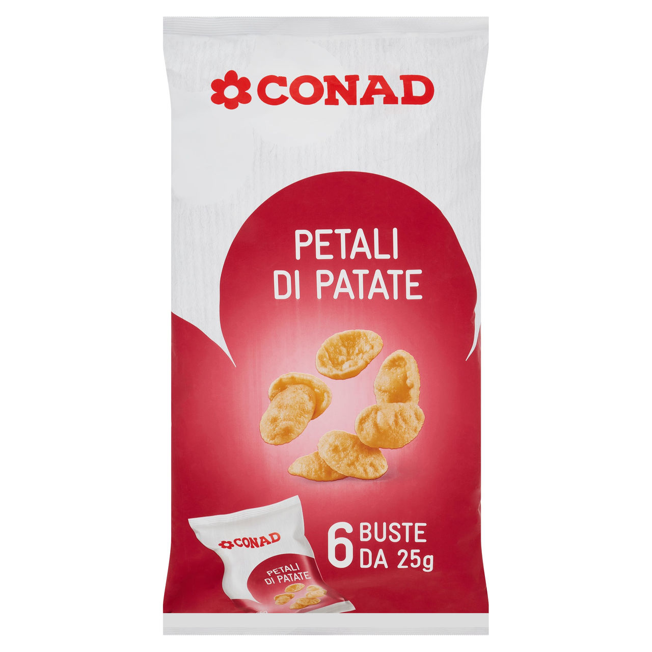 Petali di Patate 6 x 25 g Conad in vendita online