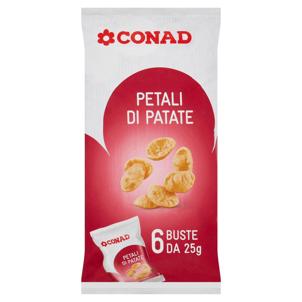 Petali di Patate 6 x 25 g Conad in vendita online