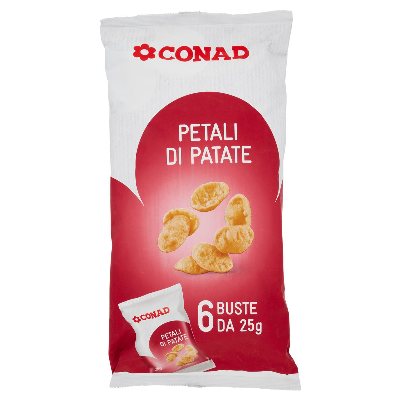 Petali di Patate 6 x 25 g Conad in vendita online